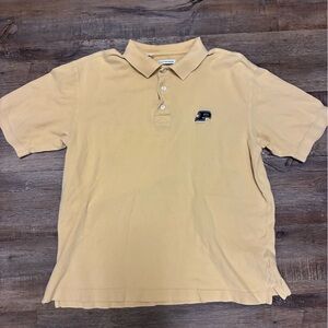 Cutter & Buck Yellow Gold Purdue Polo Shirt Size Large